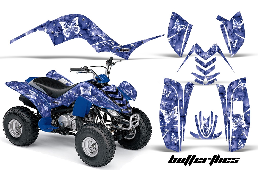 Yamaha Raptor 80 Graphic Kit BF WU